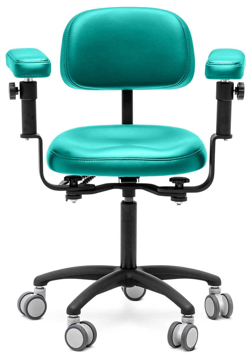 Стул микроскописта Mercury STANDART Black, HX001-10