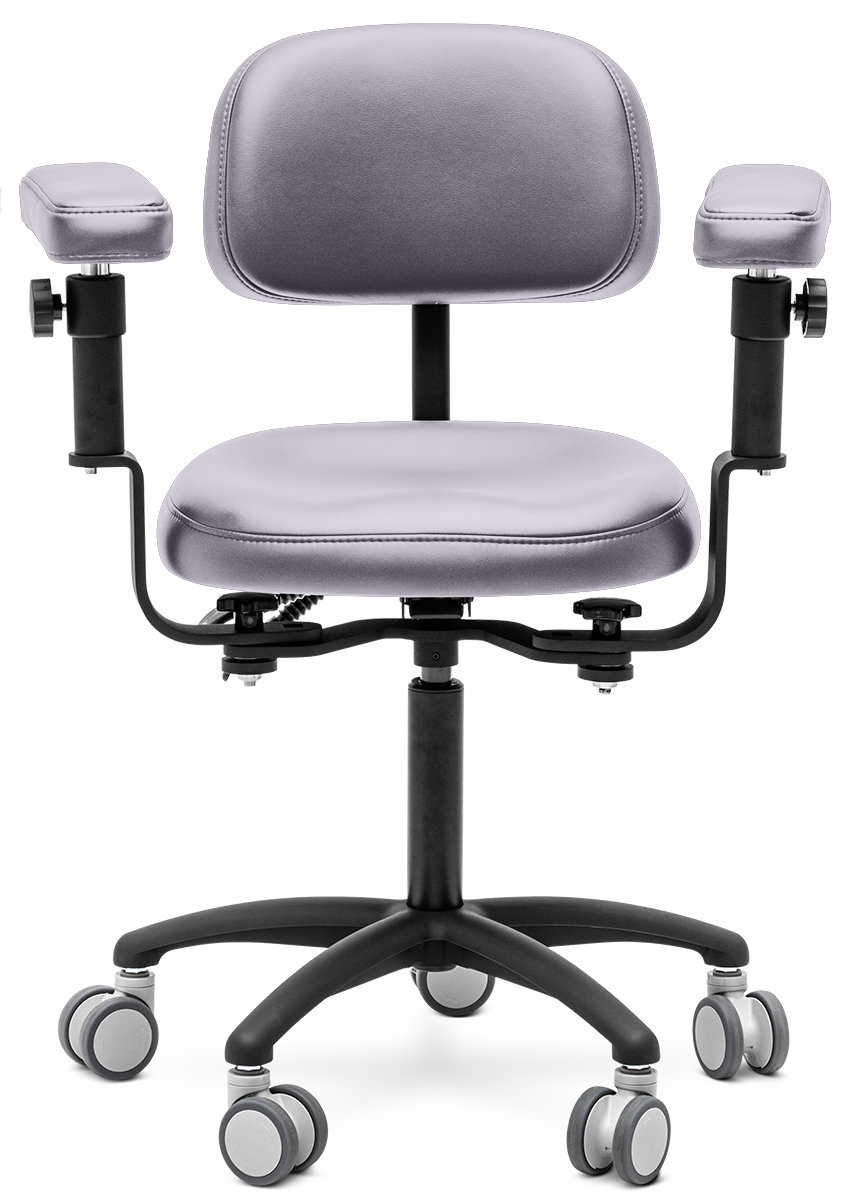 Стул микроскописта Mercury STANDART Black, HX012-19