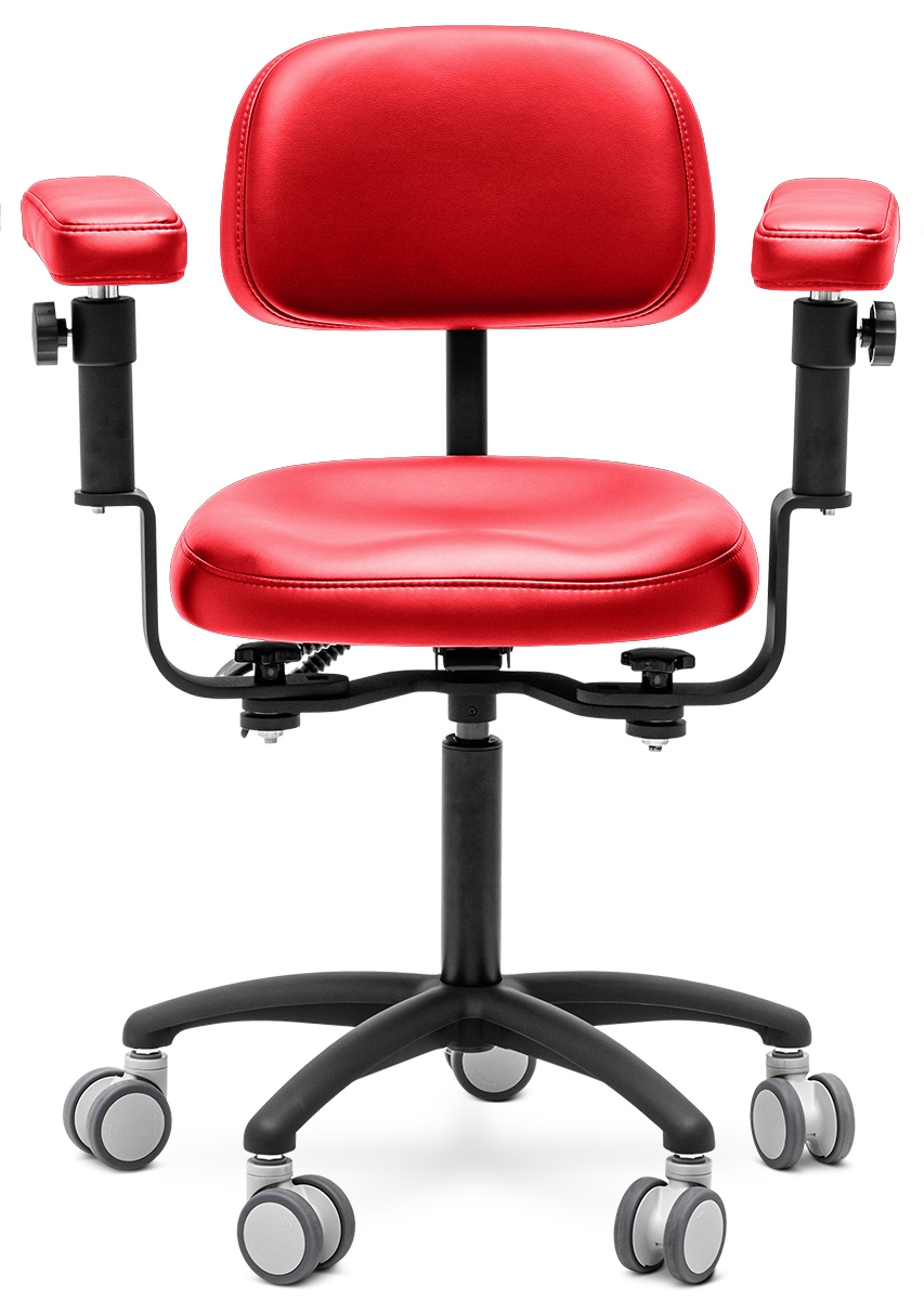 Стул микроскописта Mercury STANDART Black, HX001-13
