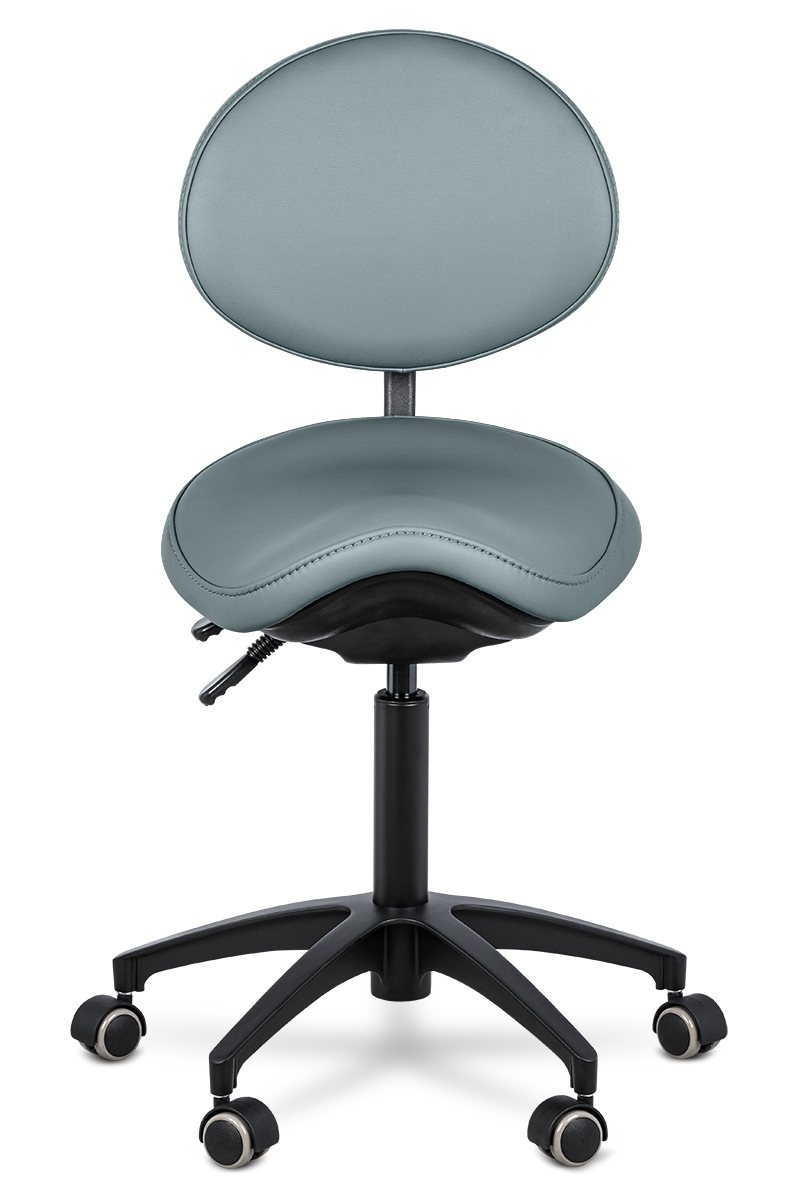 Стул-седло со спинкой Mercury Black, HX012-35