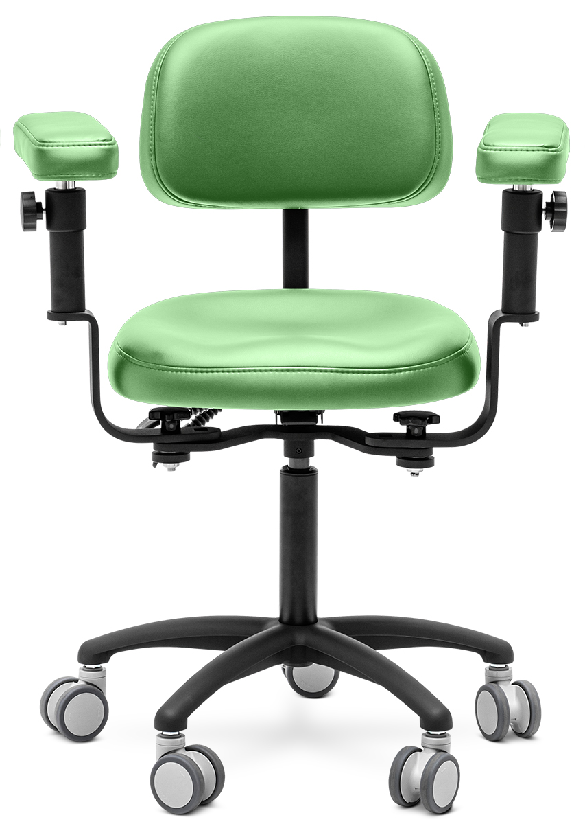 Стул микроскописта Mercury STANDART Black, HX001-9