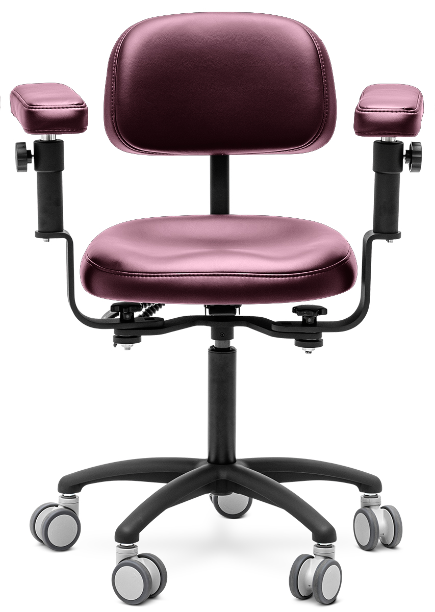 Стул микроскописта Mercury STANDART Black, HX001-25
