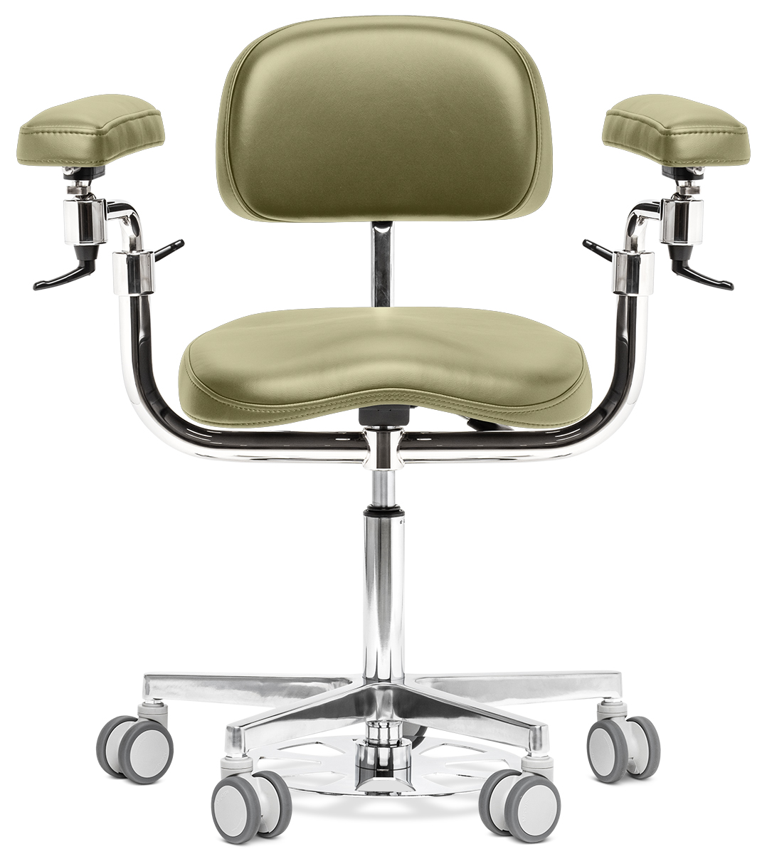 Стул микроскописта Mercury Elite Comfort с обратным газлифтом, HX012-26