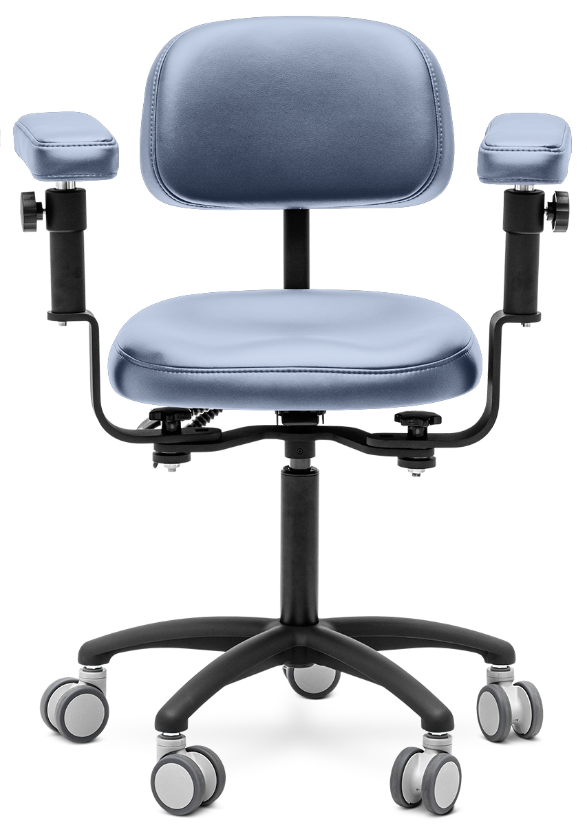 Стул микроскописта Mercury STANDART Black, HX012-13