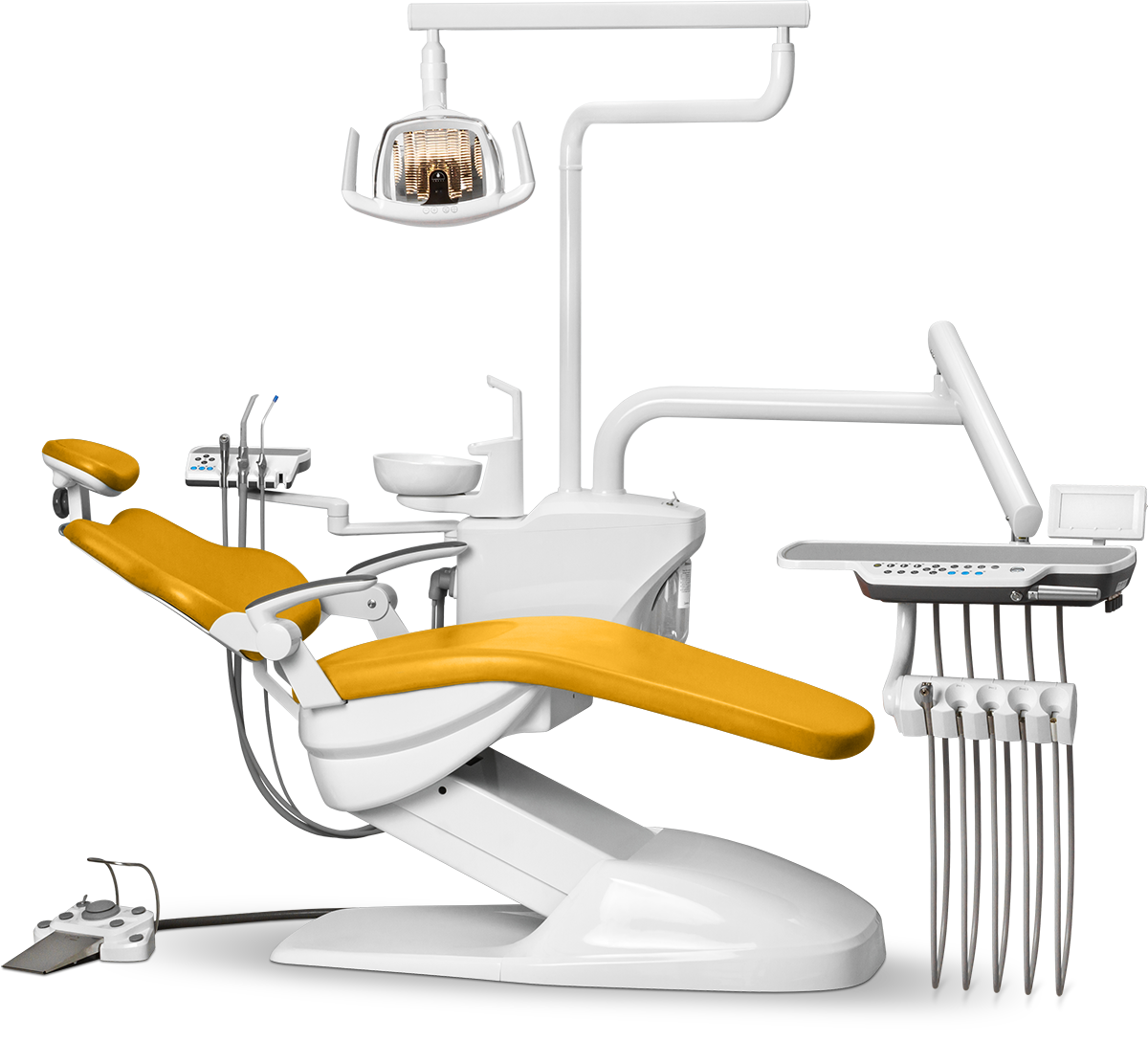 Стоматологическая установка SONZ Z-CHAIR 300, Желтый