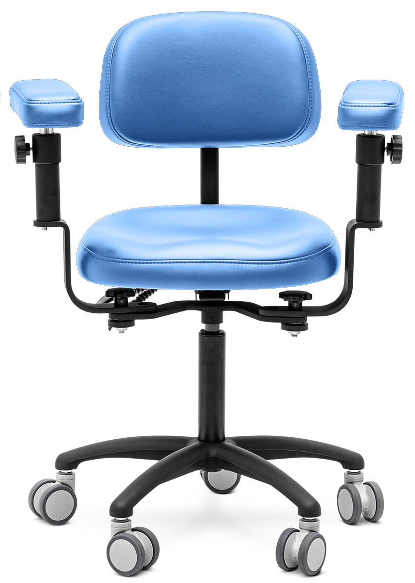 Стул микроскописта Mercury STANDART Black, HX001-51