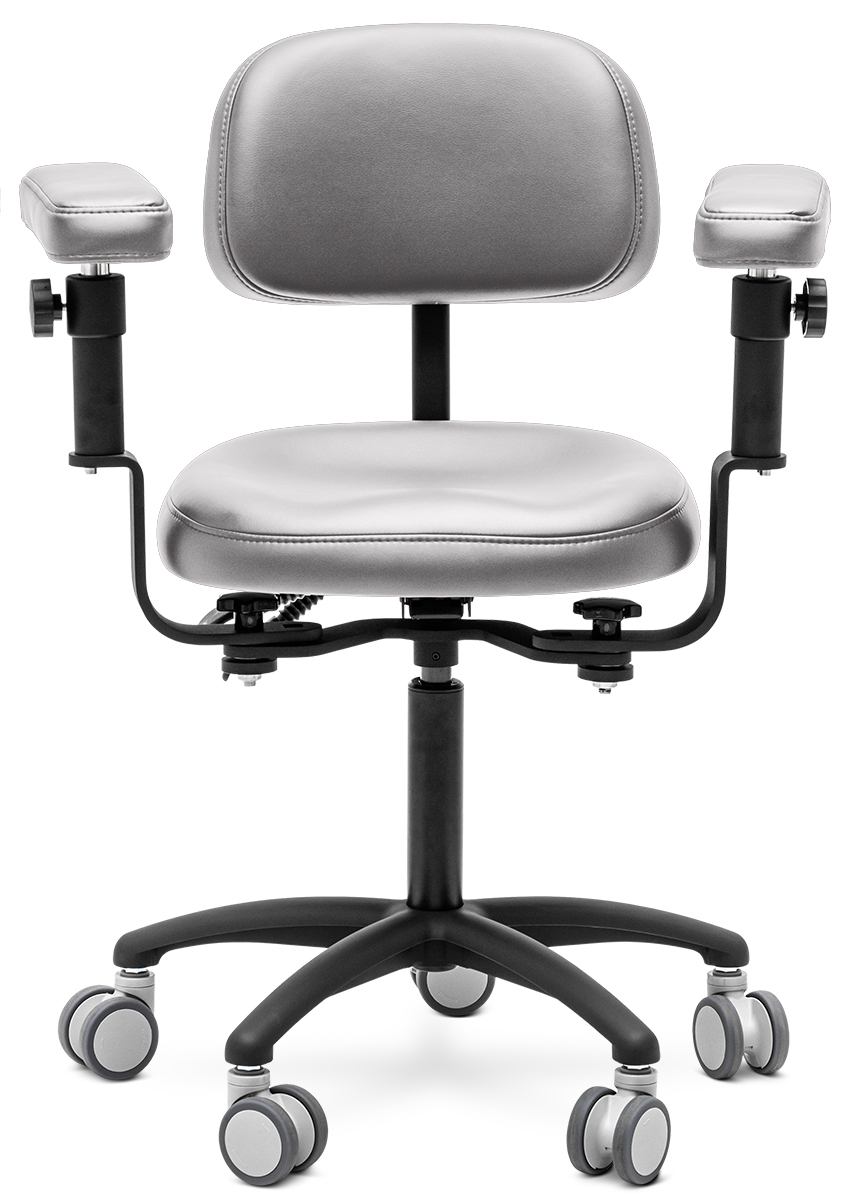 Стул микроскописта Mercury STANDART Black, HX012-15