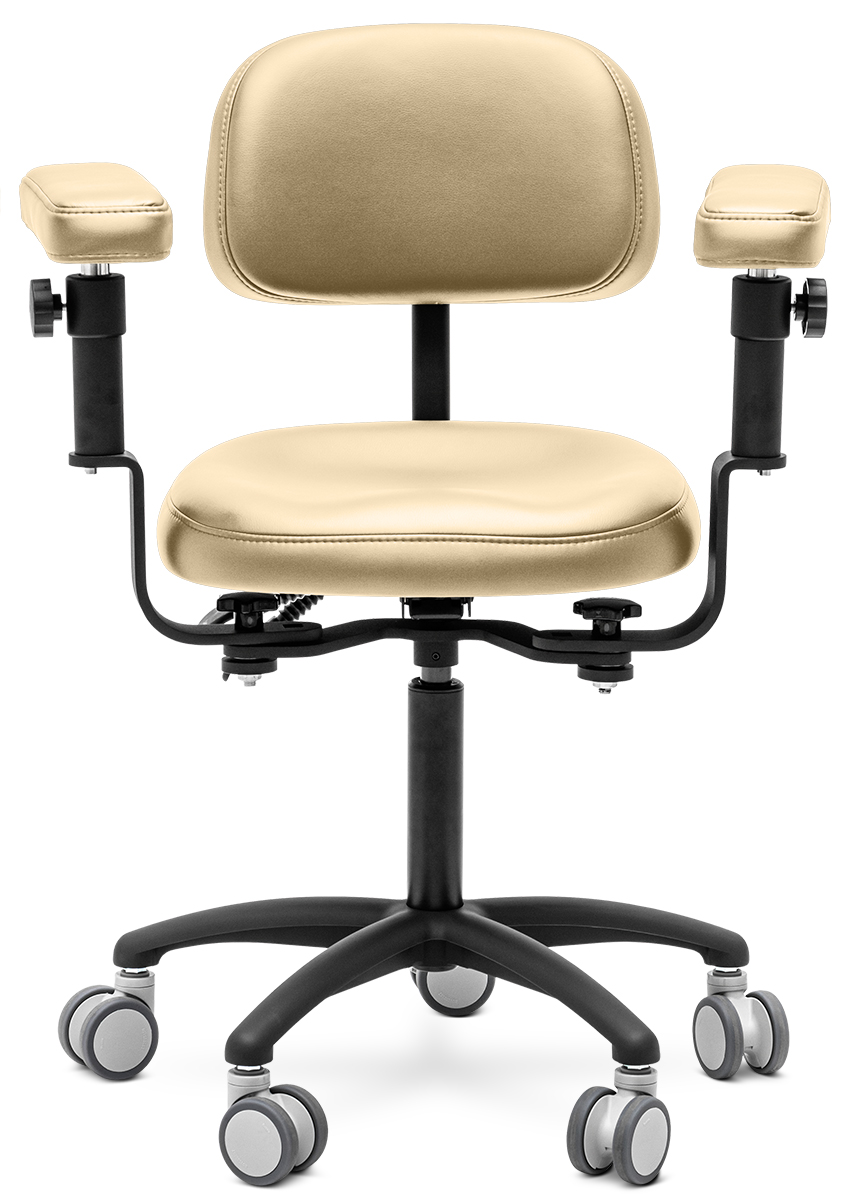 Стул микроскописта Mercury STANDART Black, HX001-4