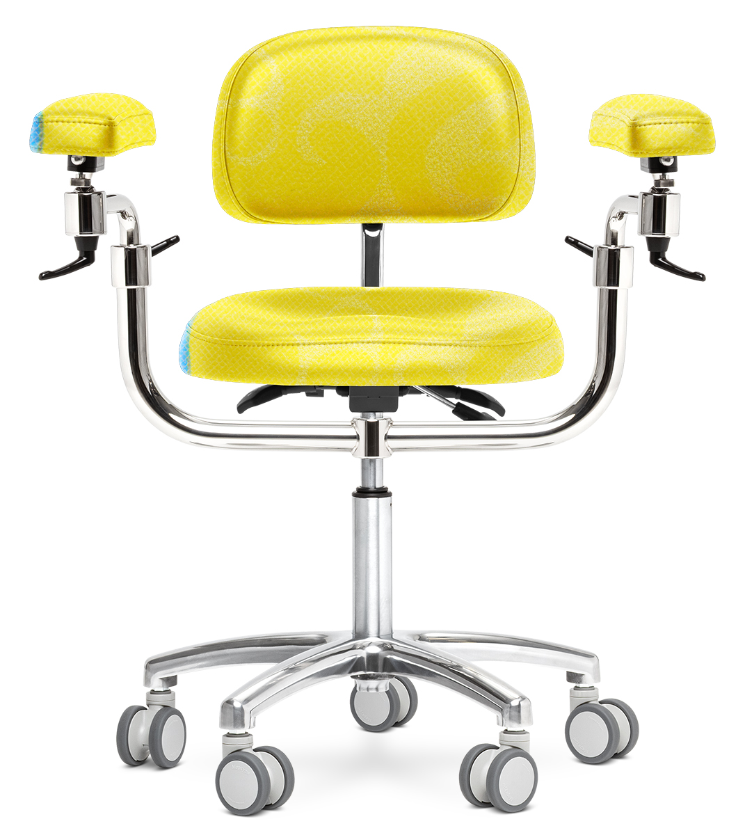 Стул микроскописта Mercury ELITE, SpongeBob желтый