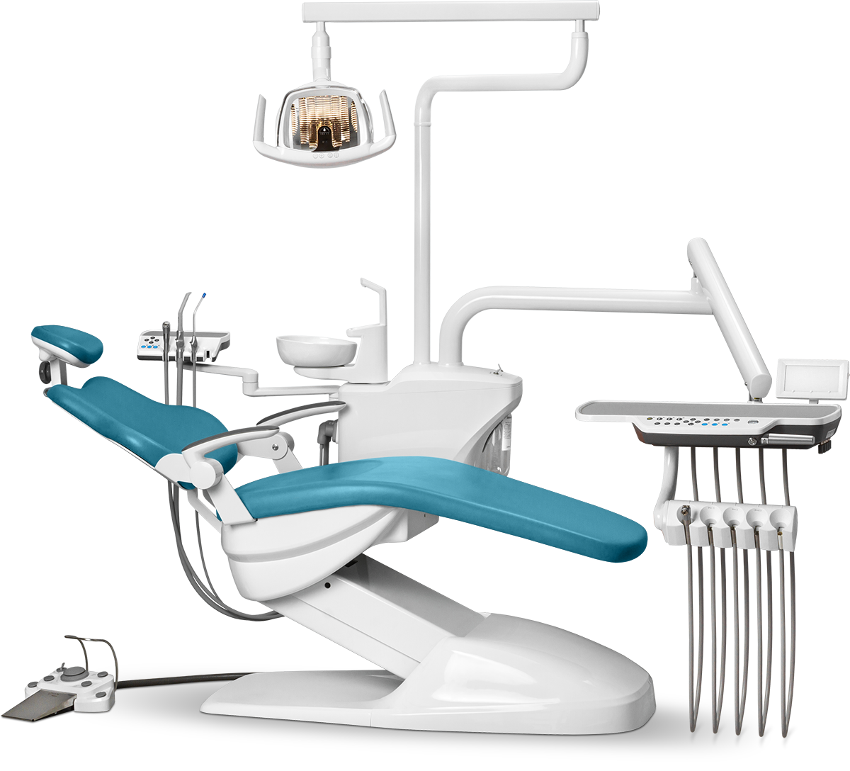 Стоматологическая установка SONZ Z-CHAIR 300, Светлый-голубой