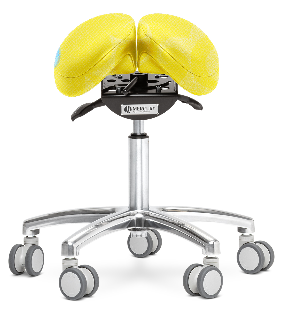 Стул-седло Mercury BALANCE Plus, SpongeBob желтый