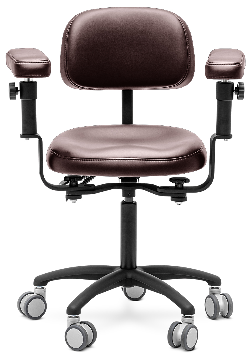 Стул микроскописта Mercury STANDART Black, HX001-69
