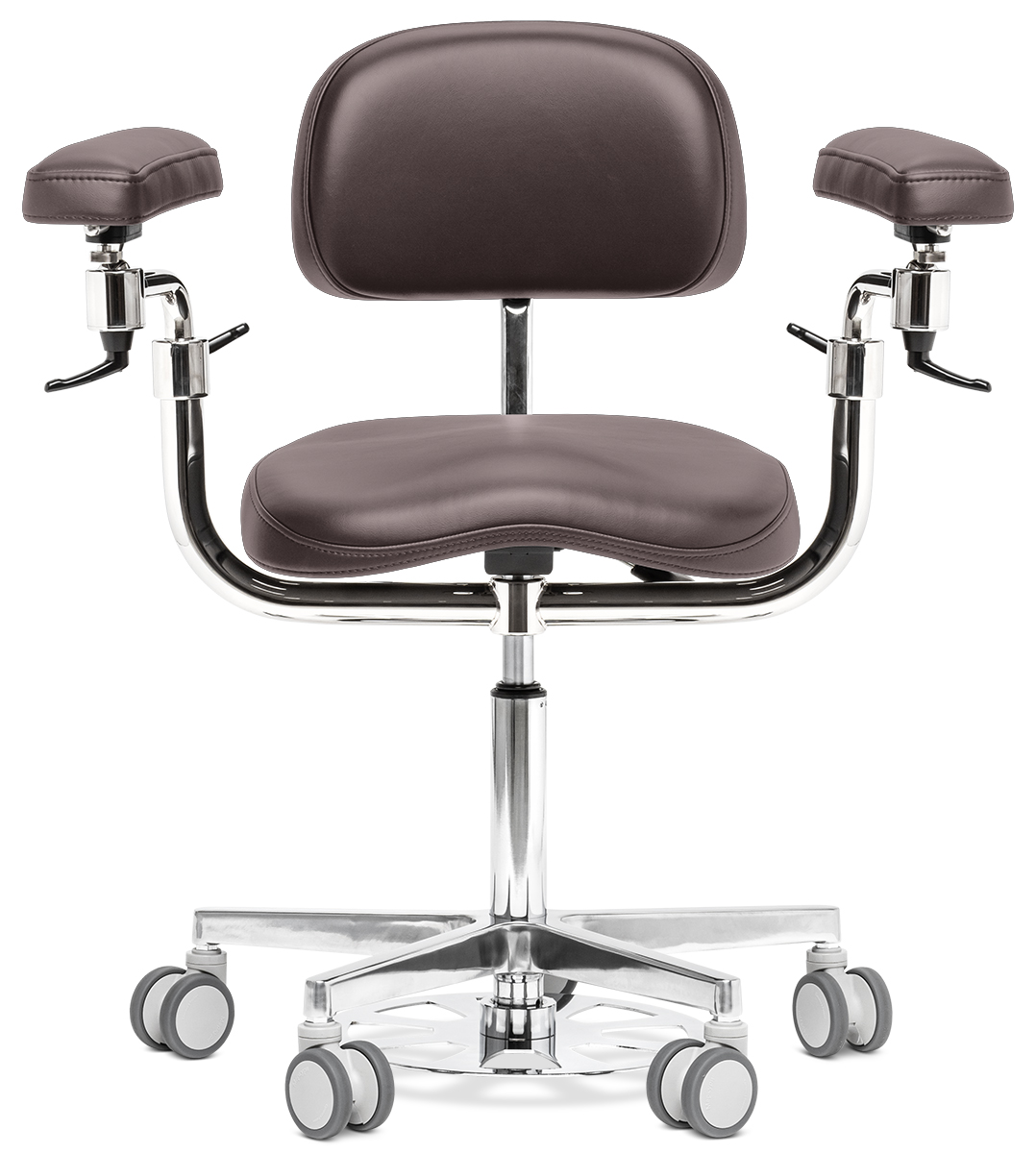 Стул микроскописта Mercury Elite Comfort с обратным газлифтом, W12-21
